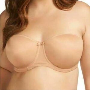 Elomi Smoothing Molded Multiway Strapless Underwire Bra Nude 42F